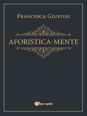 cover image of Aforistica-mente